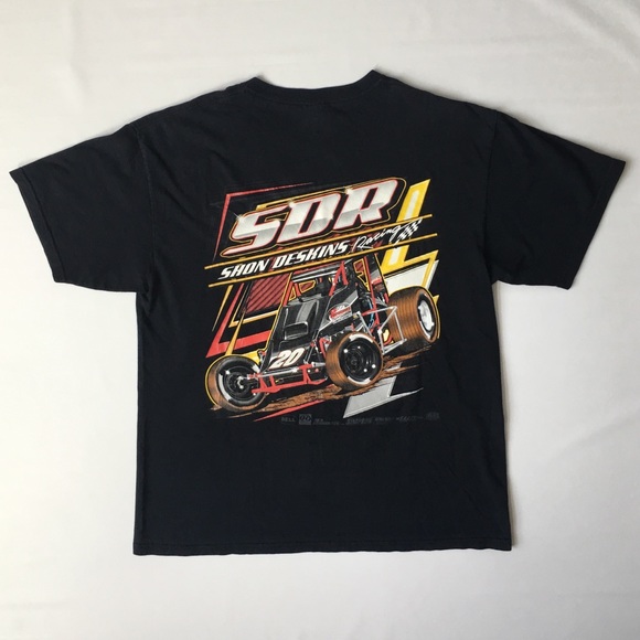 Vintage Shon Deskins Racing T Shirt - Men’s Large - Picture 1 of 4